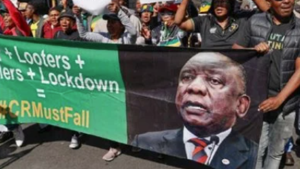 anti-ANC protest