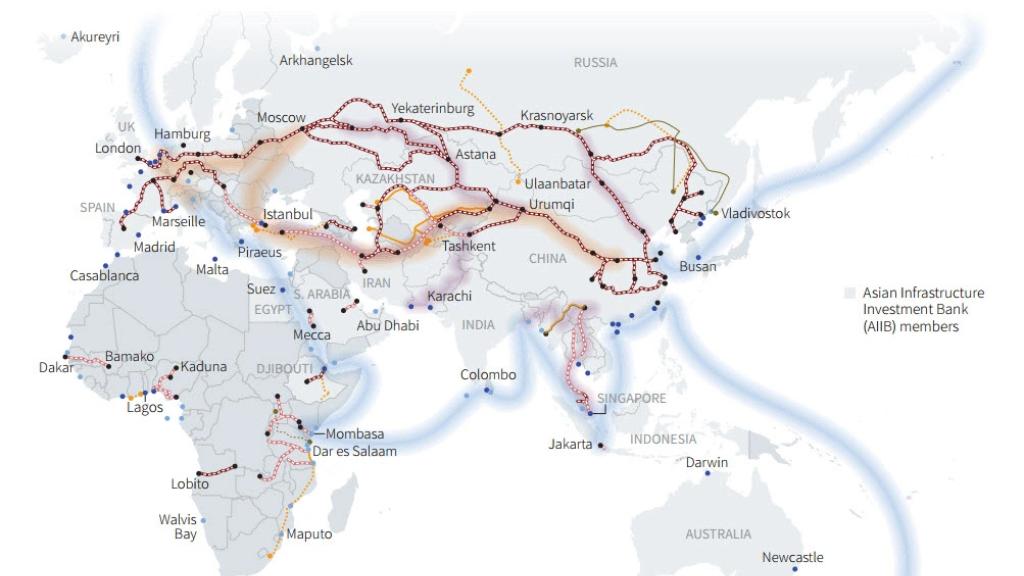 Revising the Silk Road graphic
