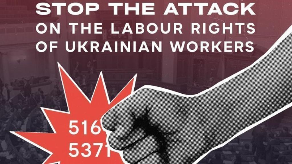 Ukrainian workers' rights graphic