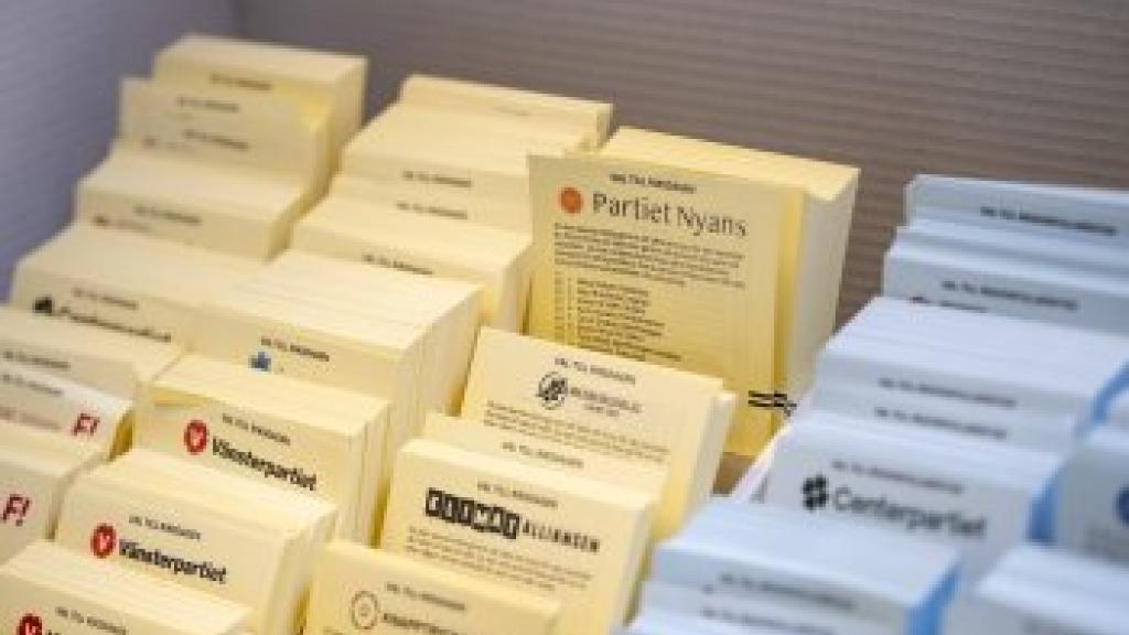 Swedish ballots