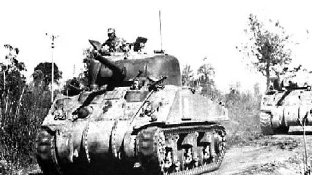 Sherman tanks