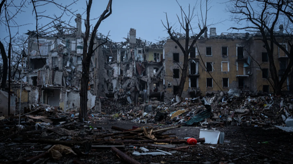 Ukraine war devastation