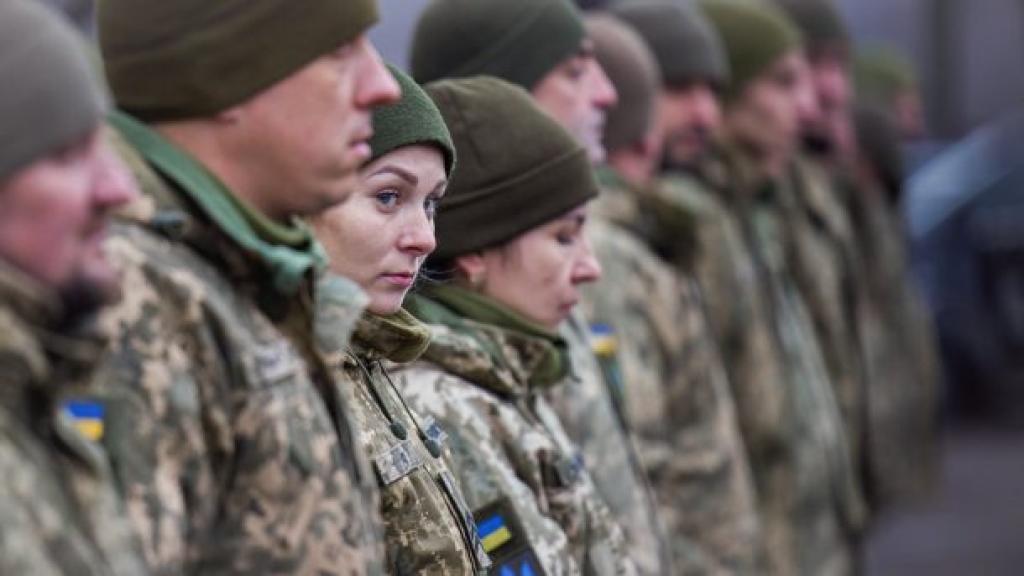 Ukrainian soldiers