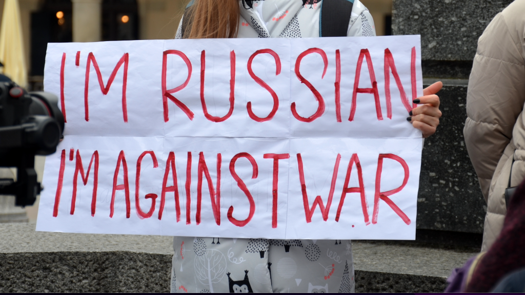 Russian against war