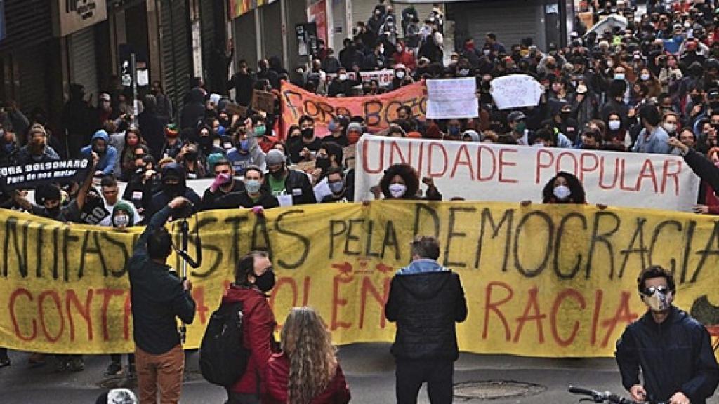 antifascist protest