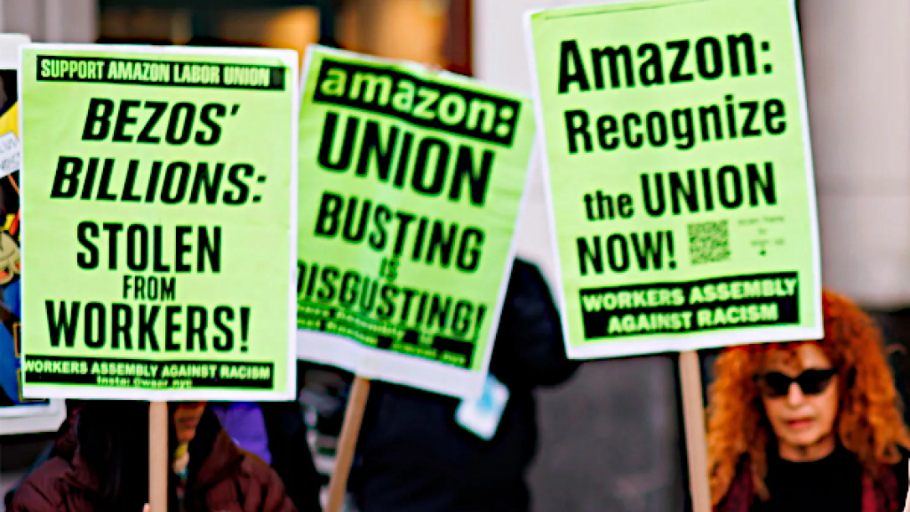 Amazon protest