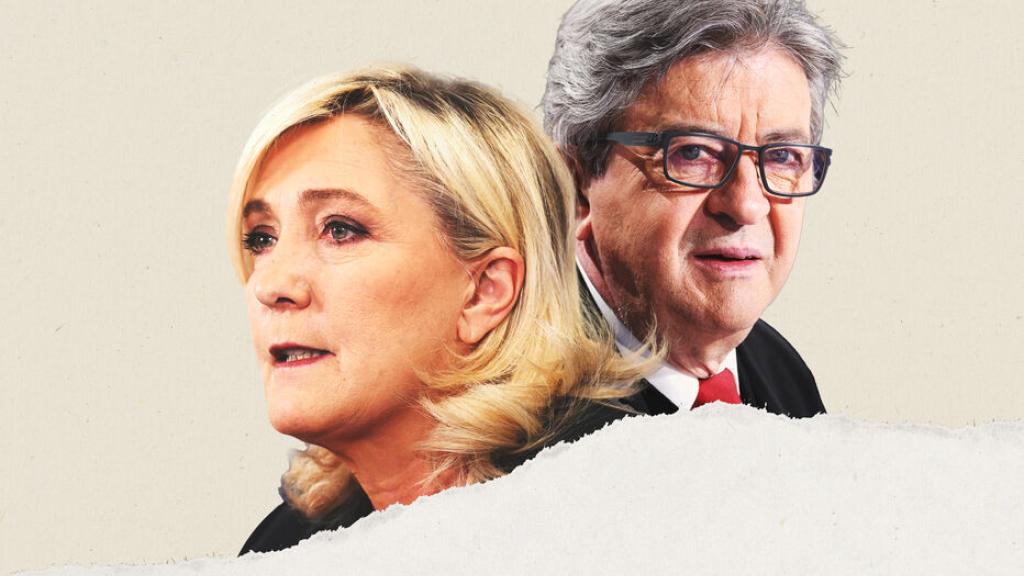 Le Pen Melenchon