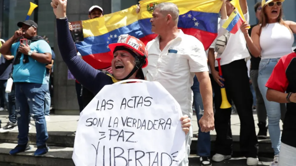 protest tally sheets Venezuela