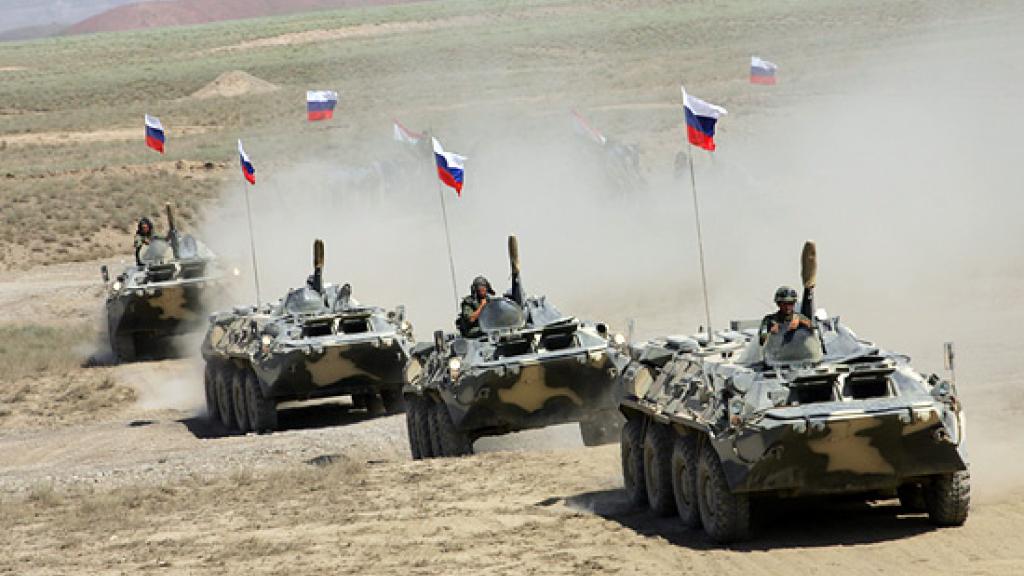 Russian tanks