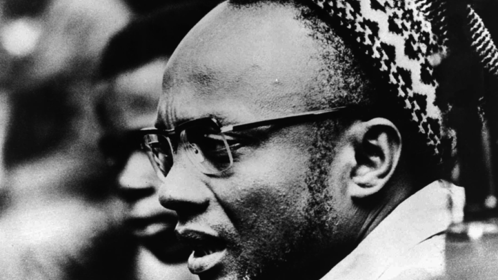 Amilcar Cabral at the 1964 Cassacá Congress.