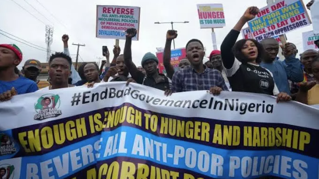 Nigeria #endhunger protests