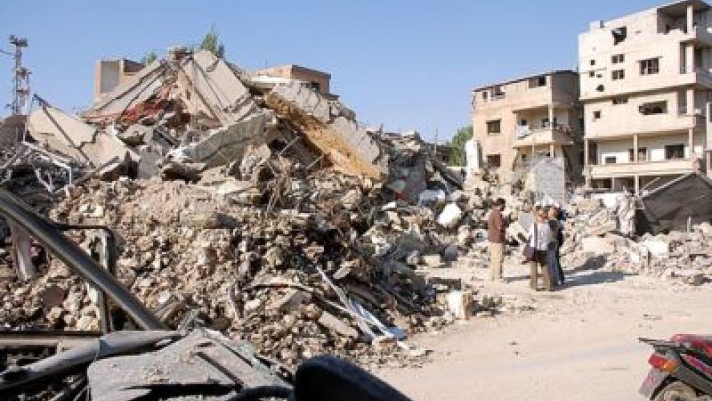 Israel bombing in Baalbek