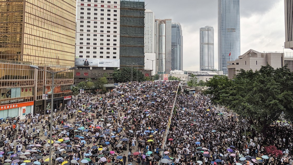 Hong Kong democracy rally