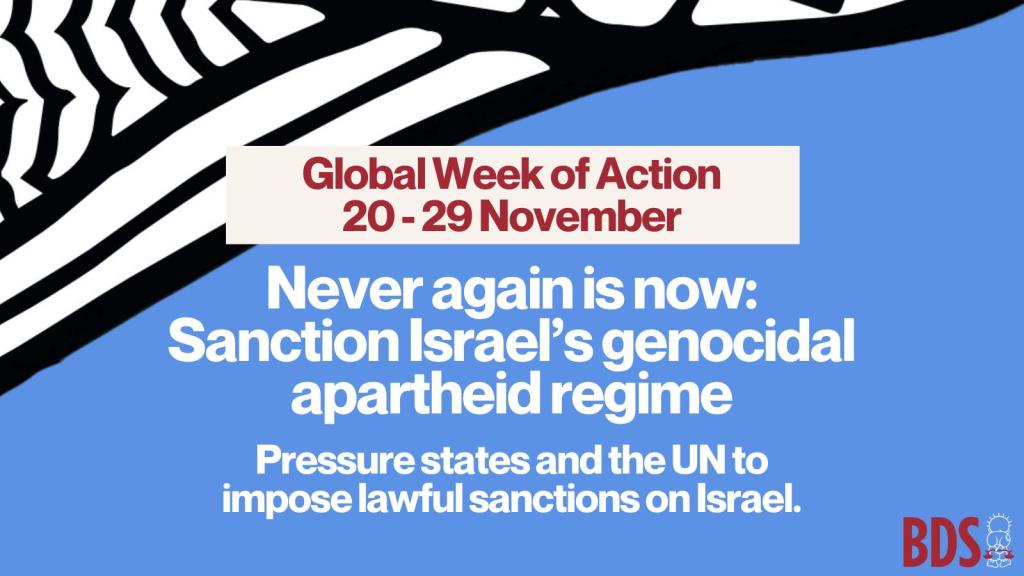 global week of action palestine