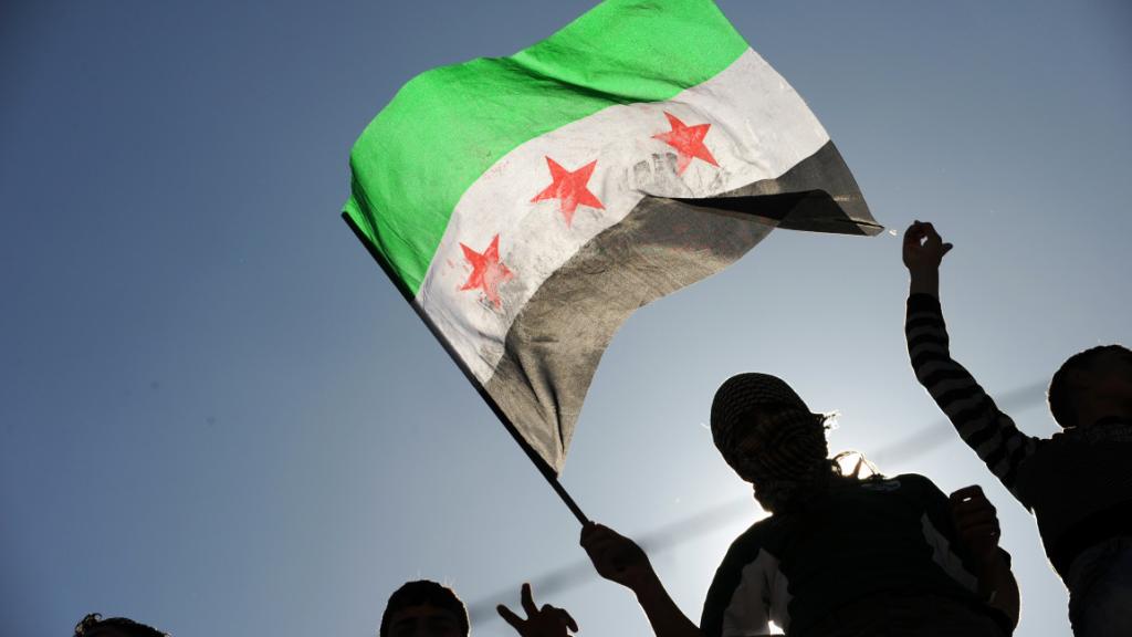 Free Syria flag