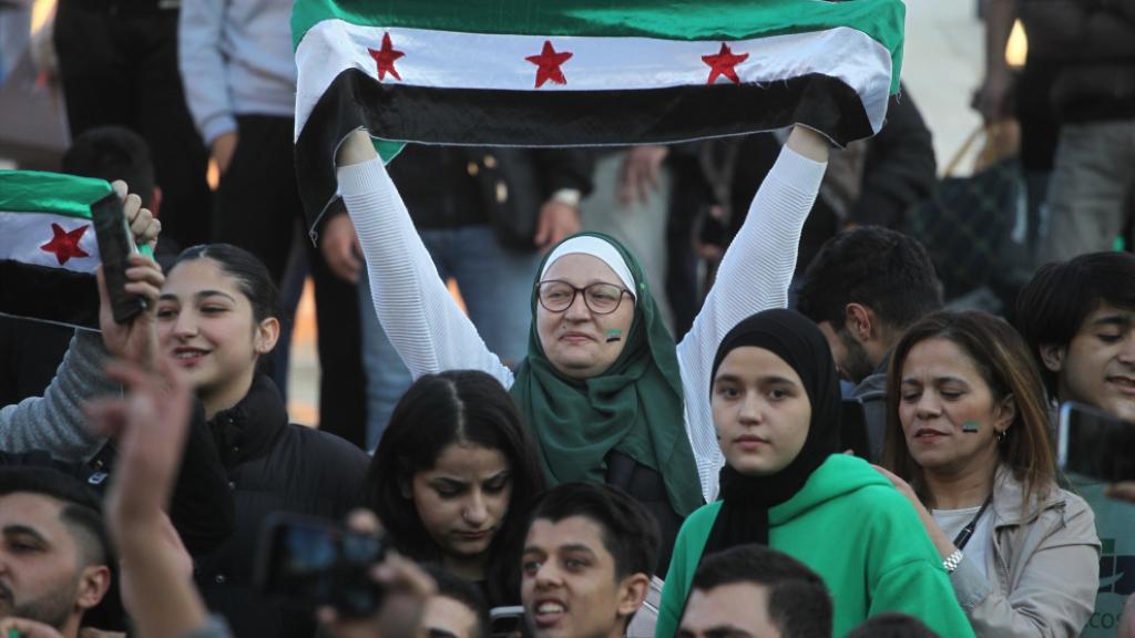 Syrian's celebrating