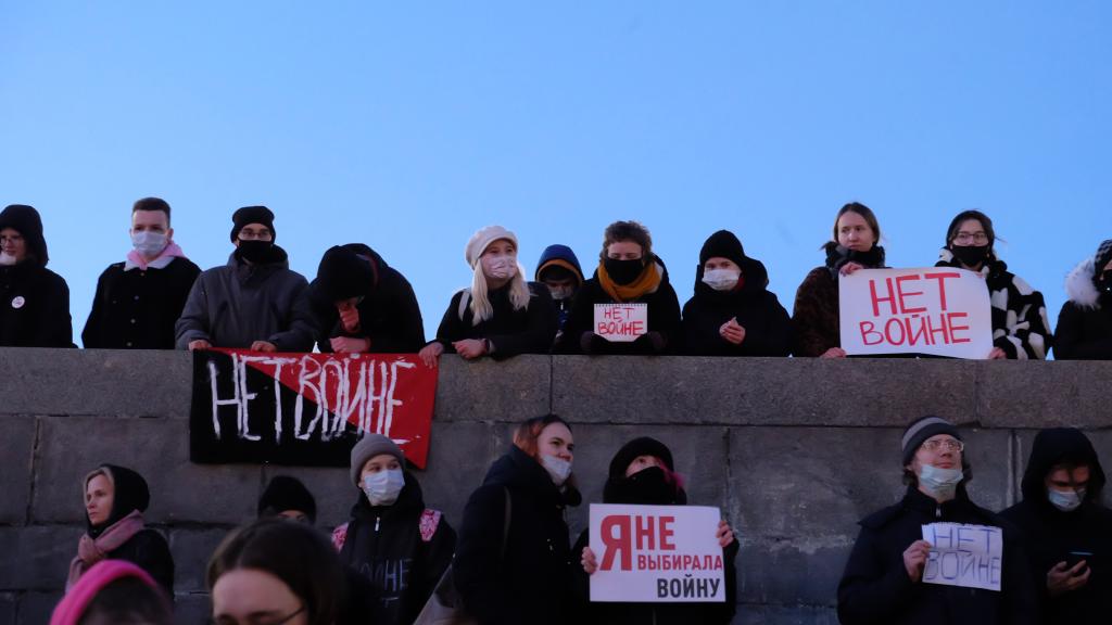Russia antiwar protest