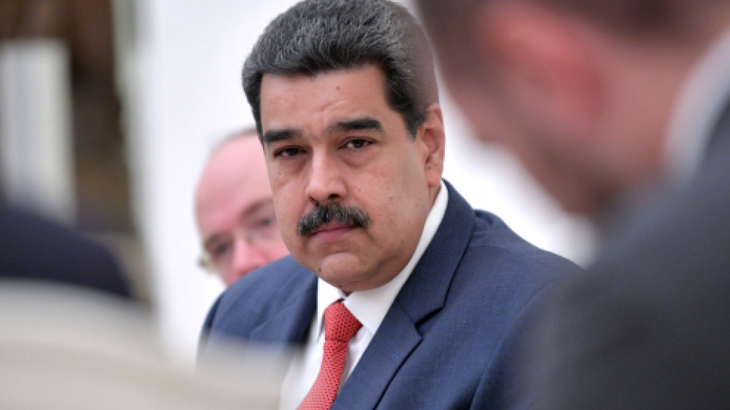 President of Venezuela Nicolás Maduro during a meeting with Russian President Vladimir Putin on September 25, 2019.