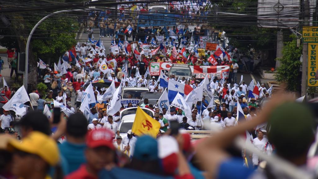 Protest in Panama
