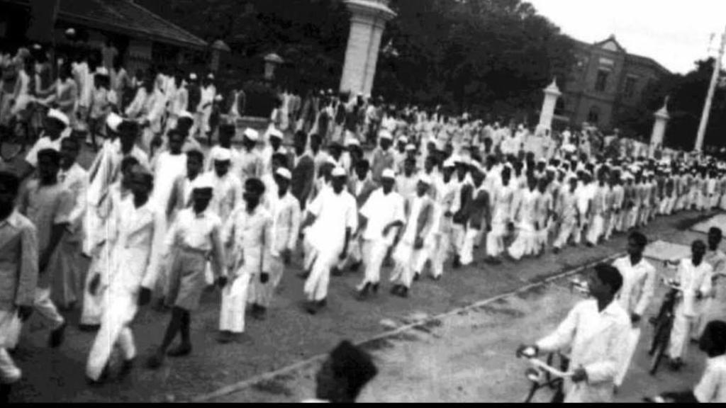 Quit India Movement march