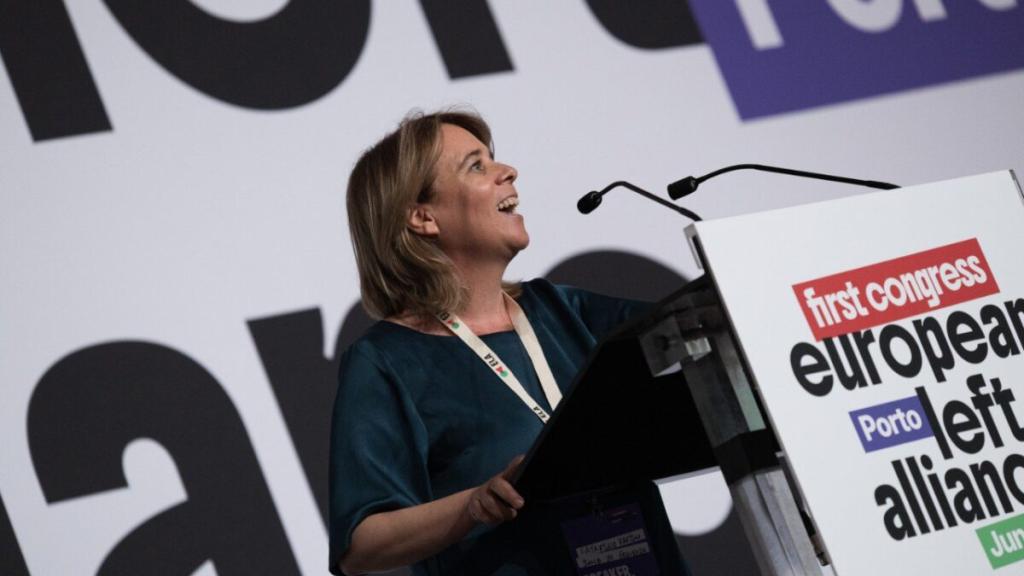 Catarina Martins, co-chair of the European Left Alliance