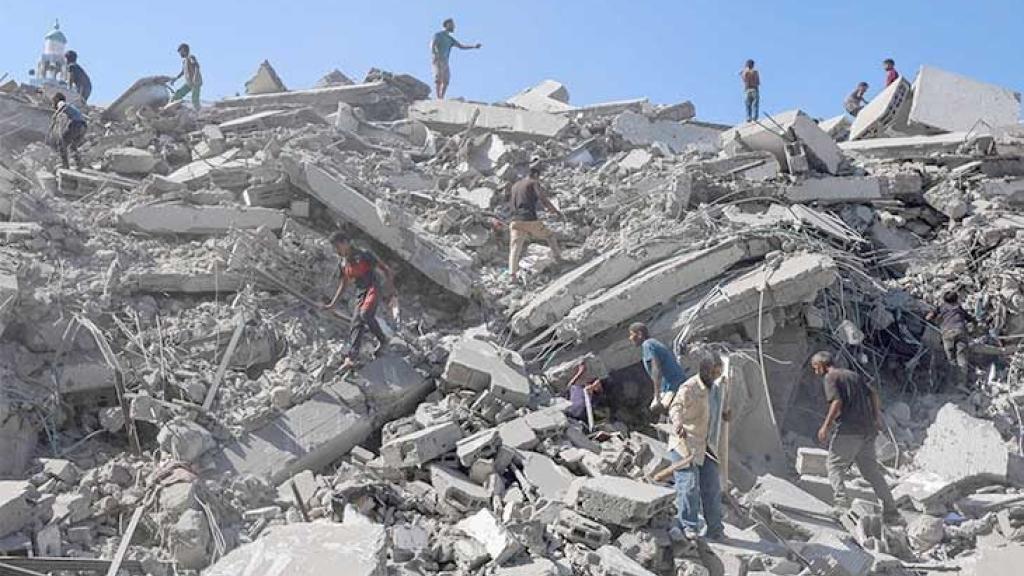 Gaza destruction