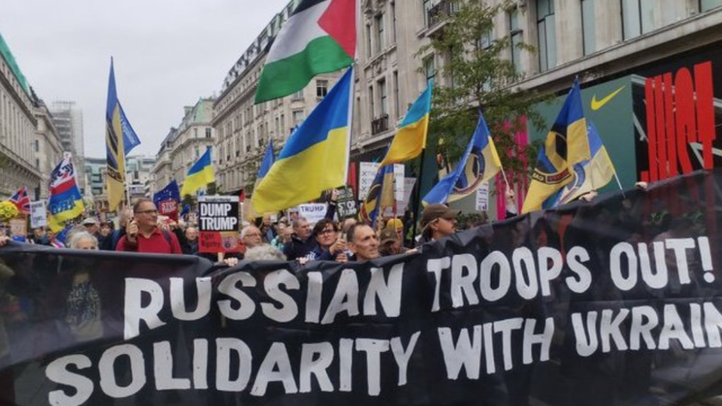 Rally Russian troops out