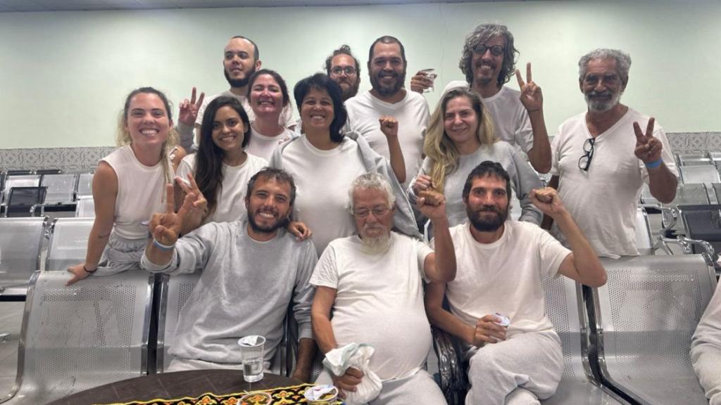 Brazil flotilla participants