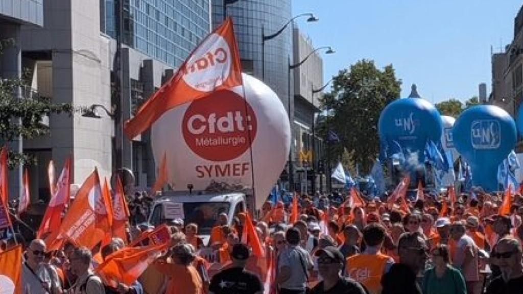 union rally in France