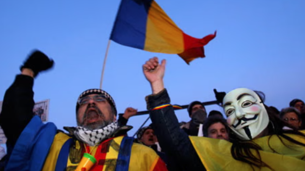 Protest in Romania
