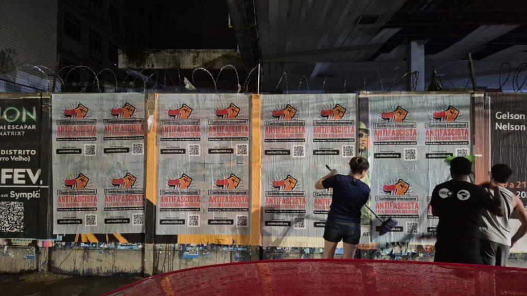 Antifascist conference posters