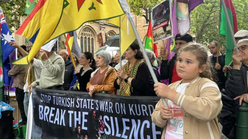 Kurdish rally in Sydney January 18