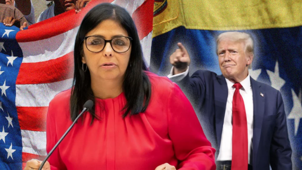 Delcy Rodriguez Donald Trump