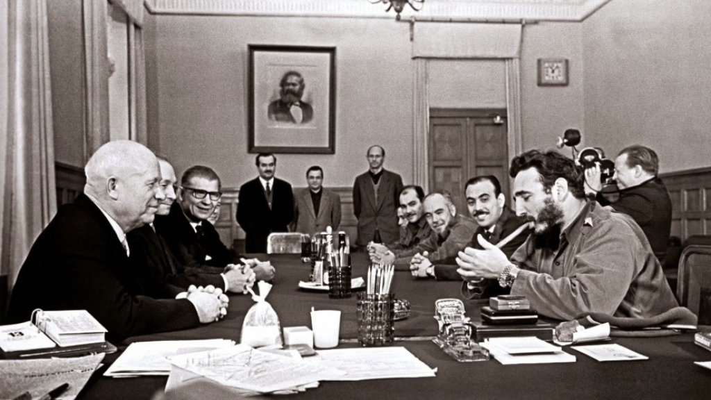 Khrushchev and Fidel