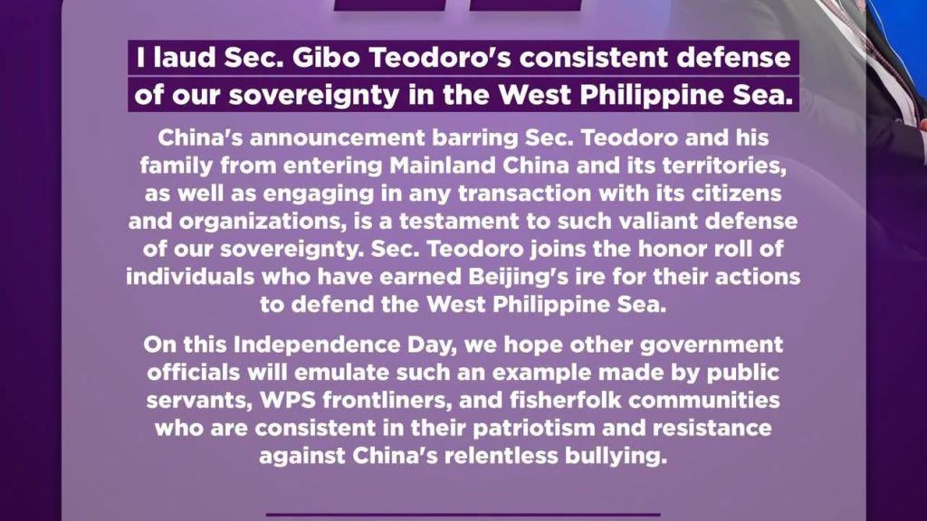 Akbayan support Teodoro