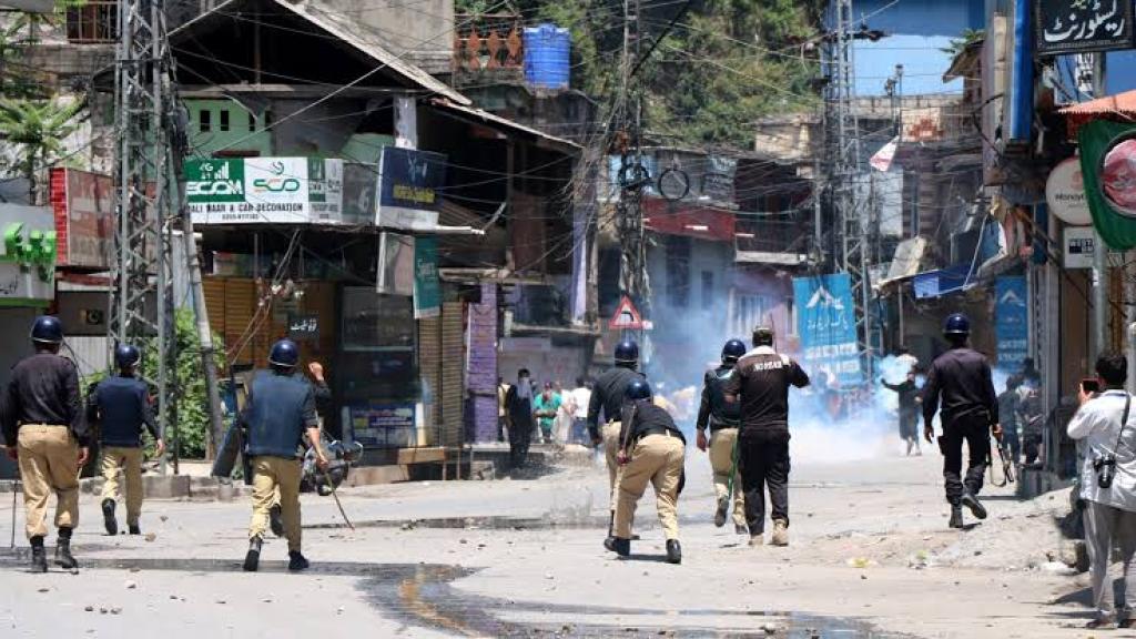 Kashmir protest