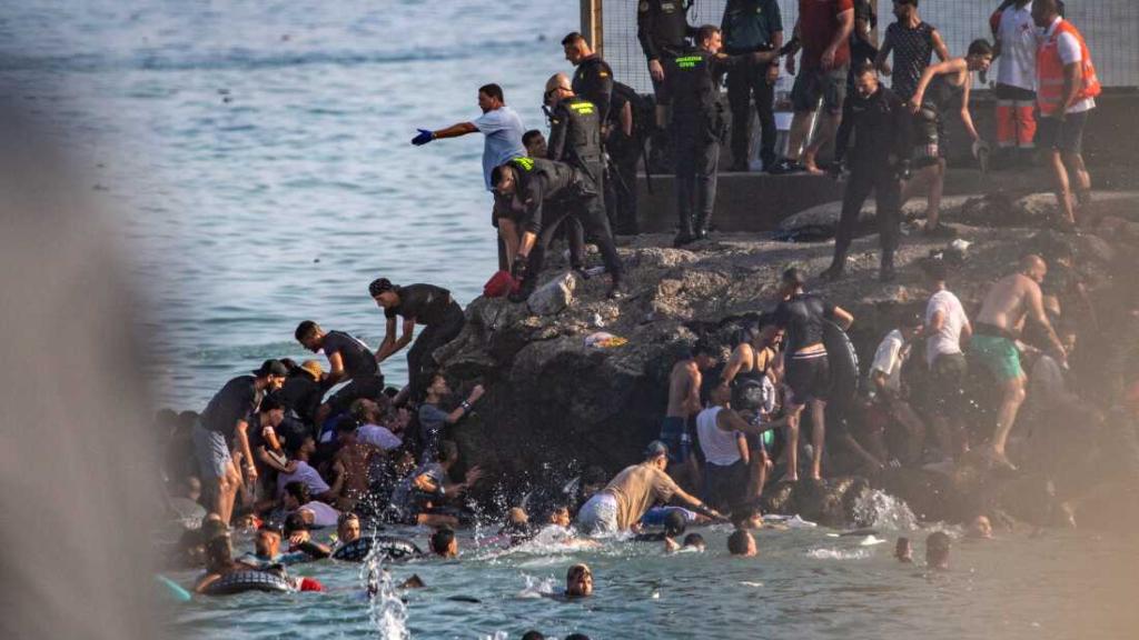 Ceuta migrants