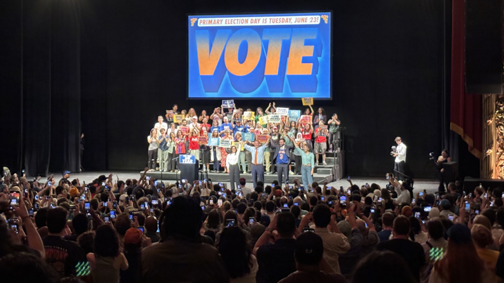 DSA vote photo