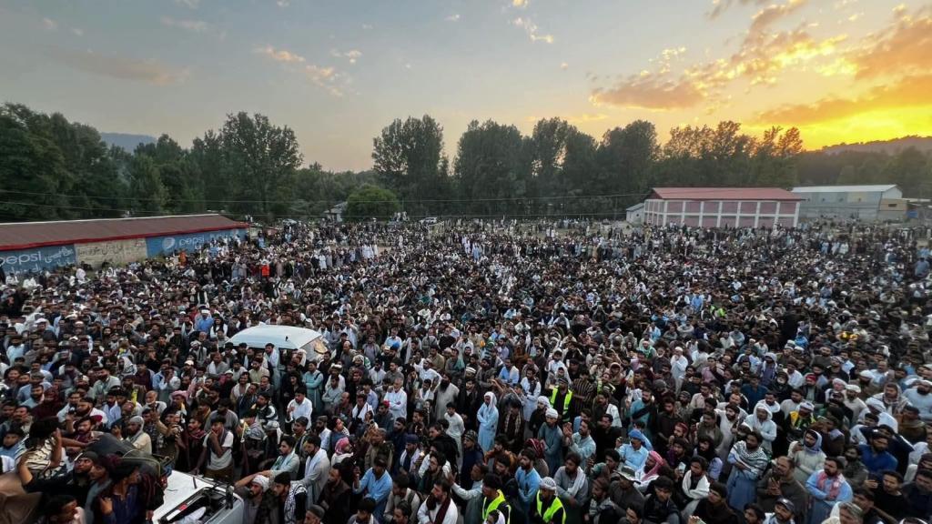 protest pakistan adminstered Jammu Kashmir