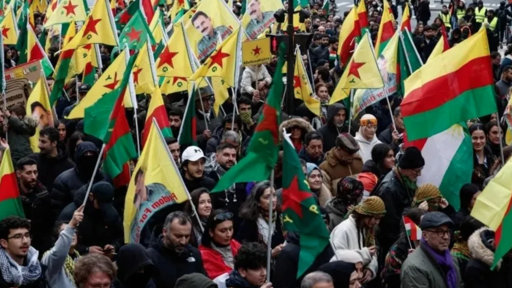 Kurdish unity rally