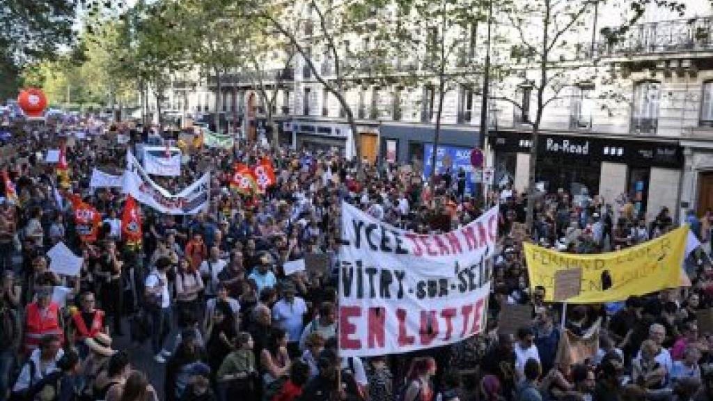 French student protest October 2026