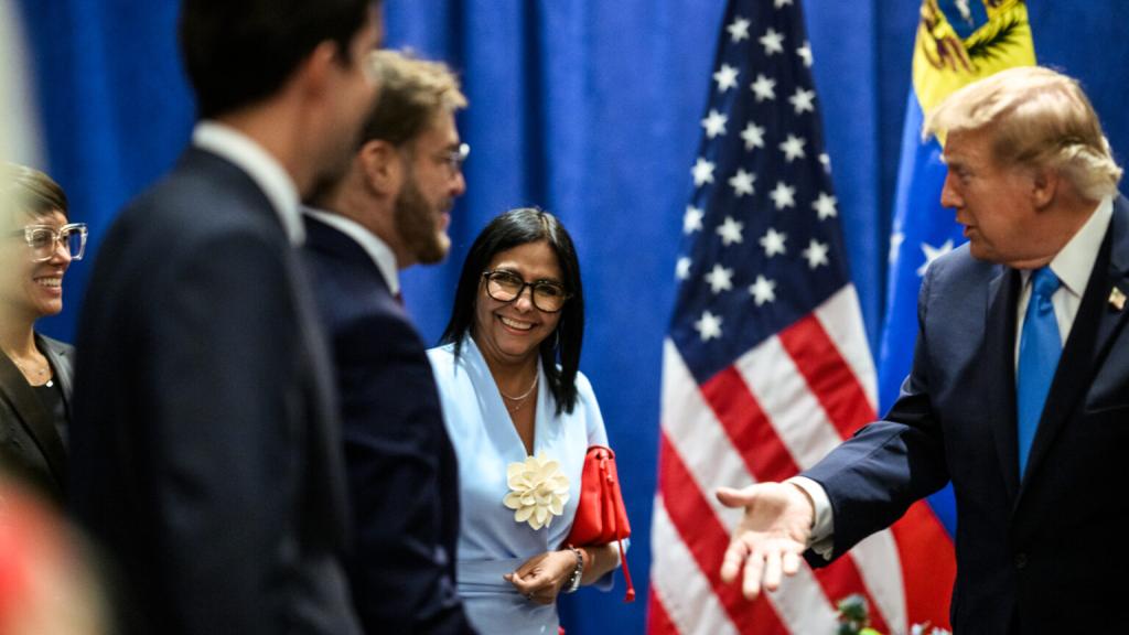 Delcy and Trump
