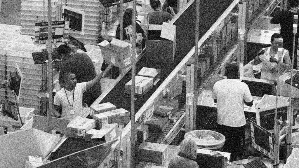 Amazon workers
