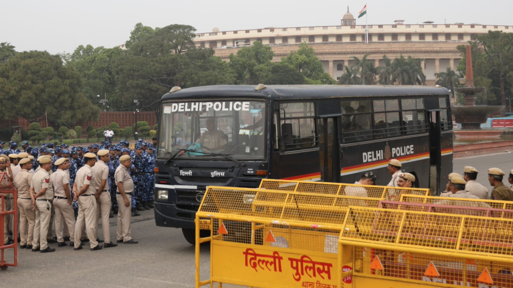 police repression India