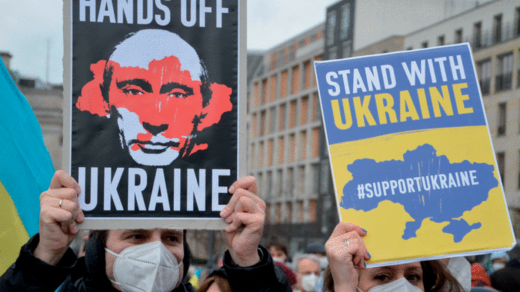 Stand with Ukraine protest