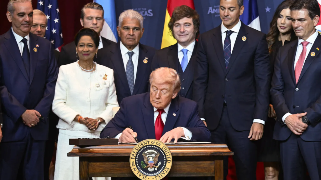 Trump Shield of the Americas
