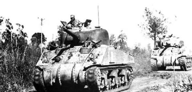 Sherman tanks