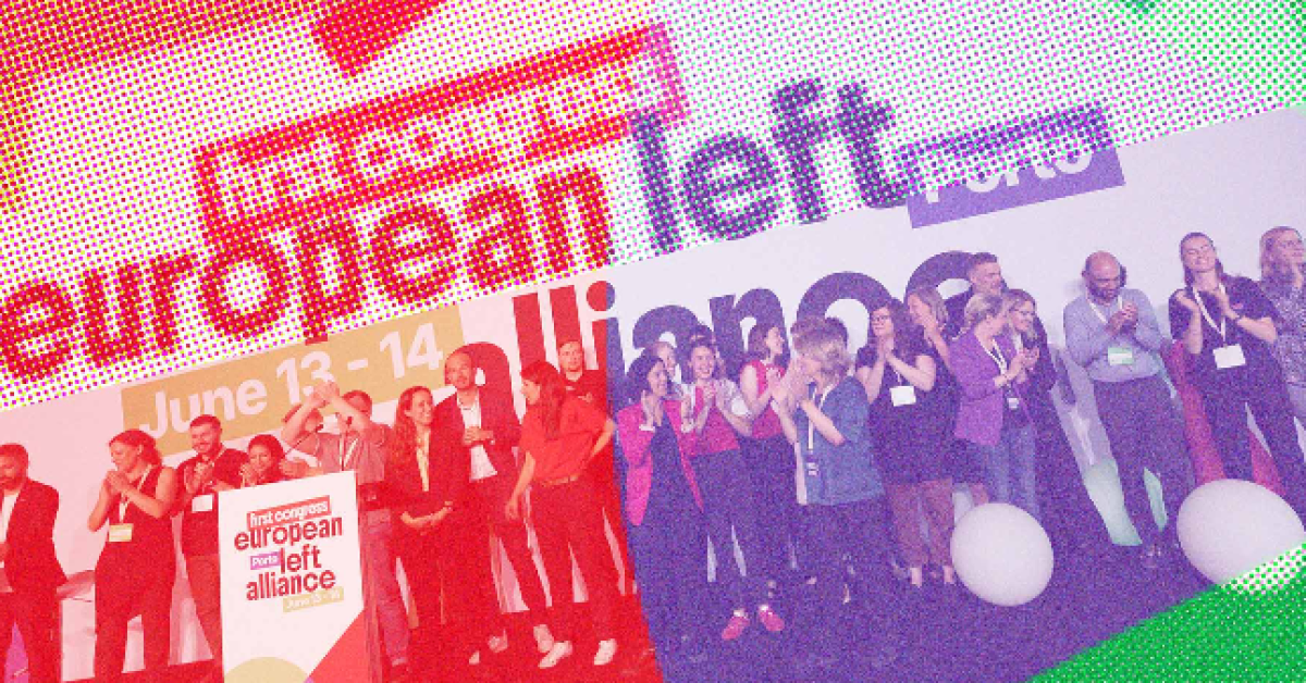 European Left Alliance political declaration: Transform, resist, rise, hope