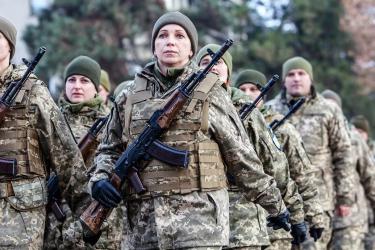 Ukrainian soldiers