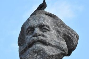 Karl Marx statue